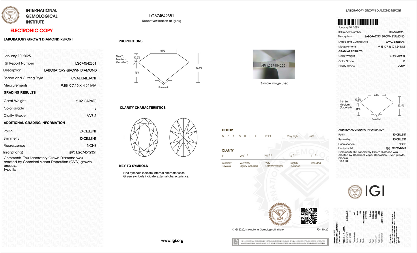 2.02 Karat Oval Tektaş Laboratuvar Pırlanta Yüzük